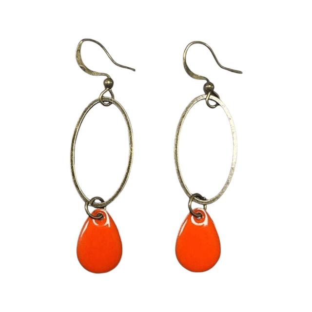 Boucles d'oreilles bronze SARASVATI