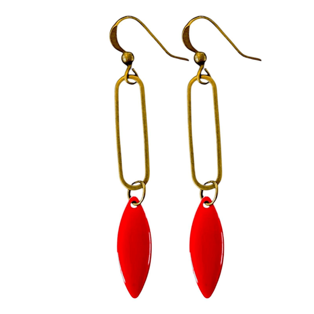 Boucles d'oreilles bronze INANNA