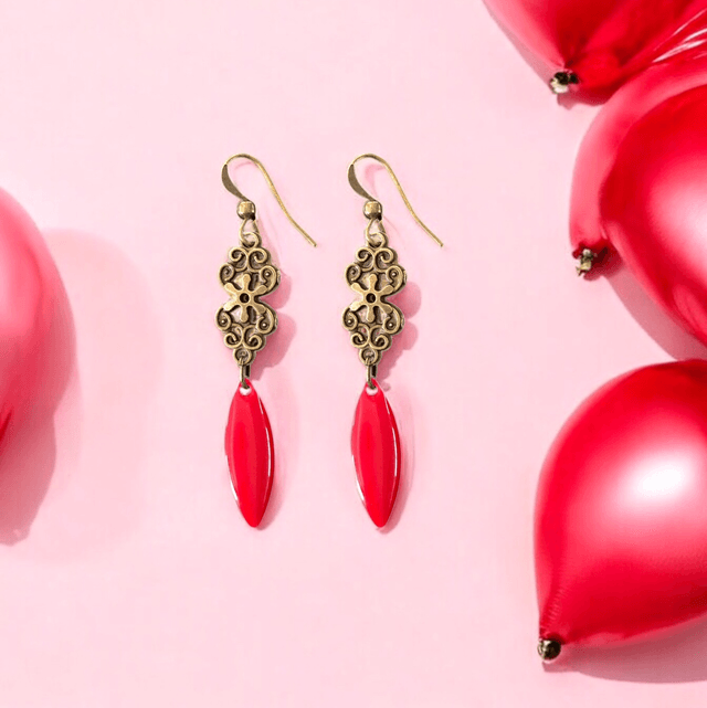 Boucles d'oreilles bronze NÜWA