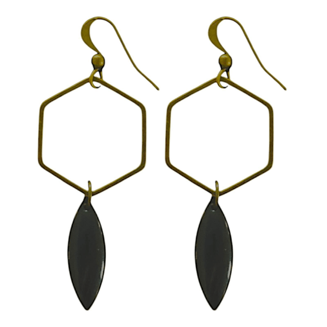 Boucles d'oreilles bronze IXCHEL