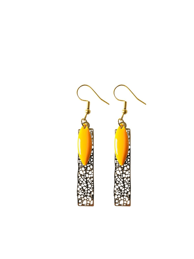Boucles d'oreilles dorées BINDOL