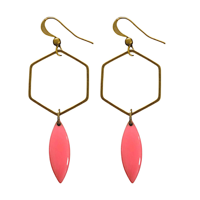 Boucles d'oreilles bronze IXCHEL