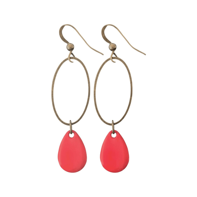 Boucles d'oreilles bronze SARASVATI