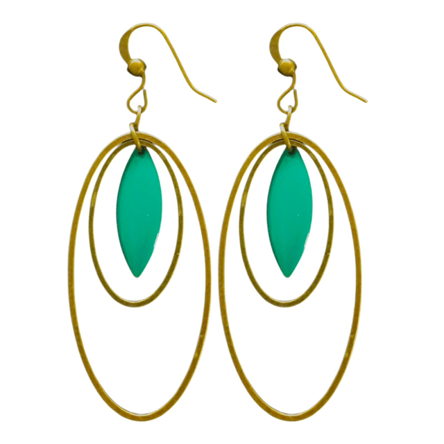Boucles d'oreilles bronze MAWU