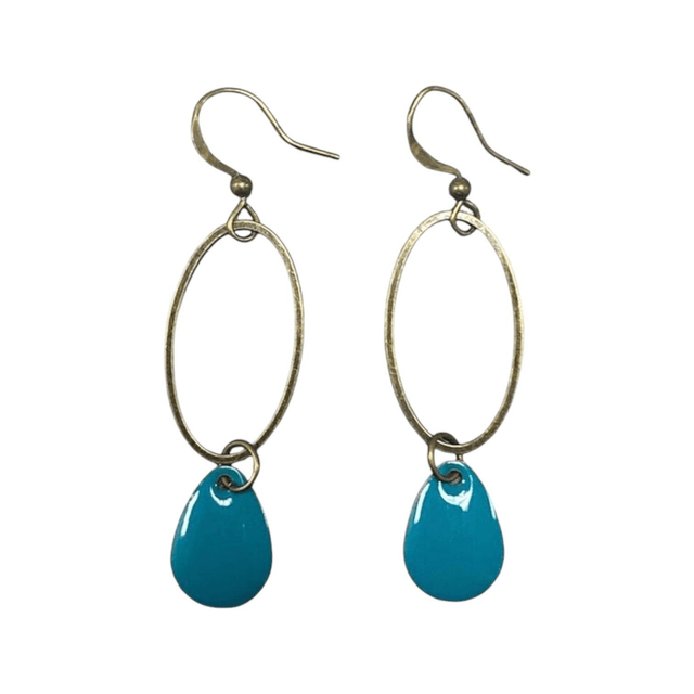 Boucles d'oreilles bronze SARASVATI