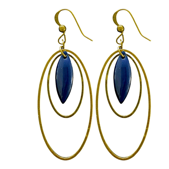 Boucles d'oreilles bronze MAWU