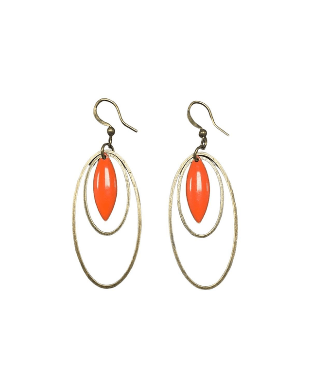 Boucles d'oreilles bronze MAWU