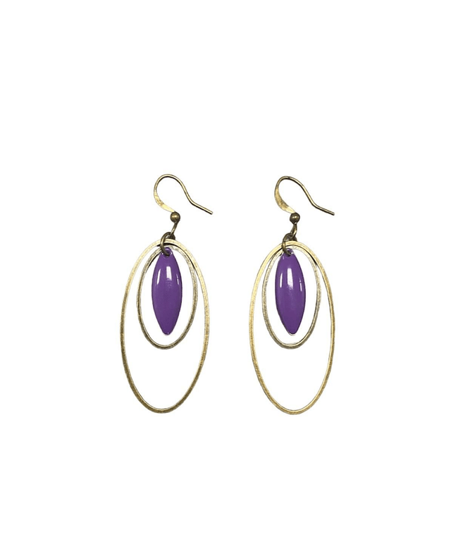 Boucles d'oreilles bronze MAWU