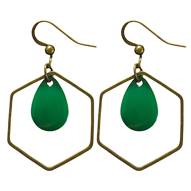Boucles d'oreilles bronze ANAHITA