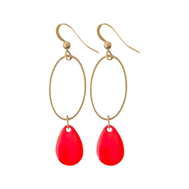Boucles d'oreilles bronze SARASVATI