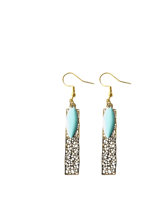 Boucles d'oreilles dorées BINDOL