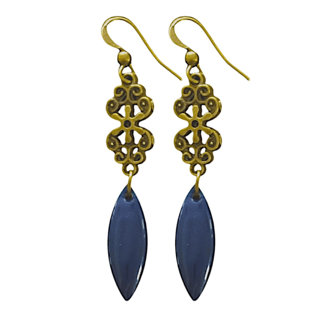 Boucles d'oreilles bronze NÜWA