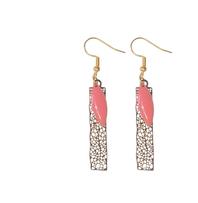 Boucles d'oreilles dorées BINDOL