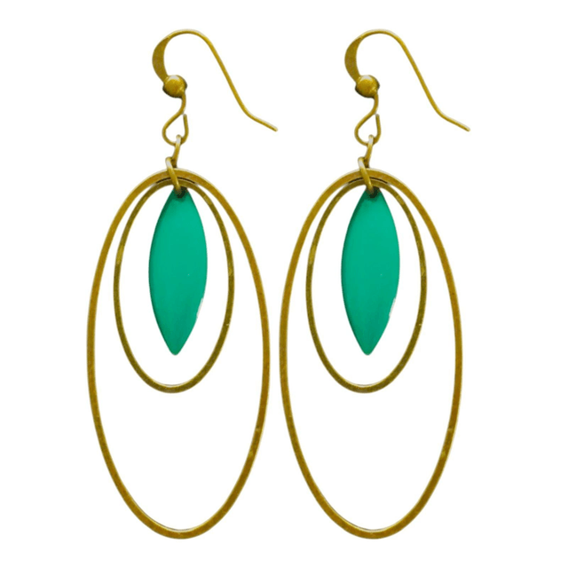 Boucles d'oreilles bronze MAWU