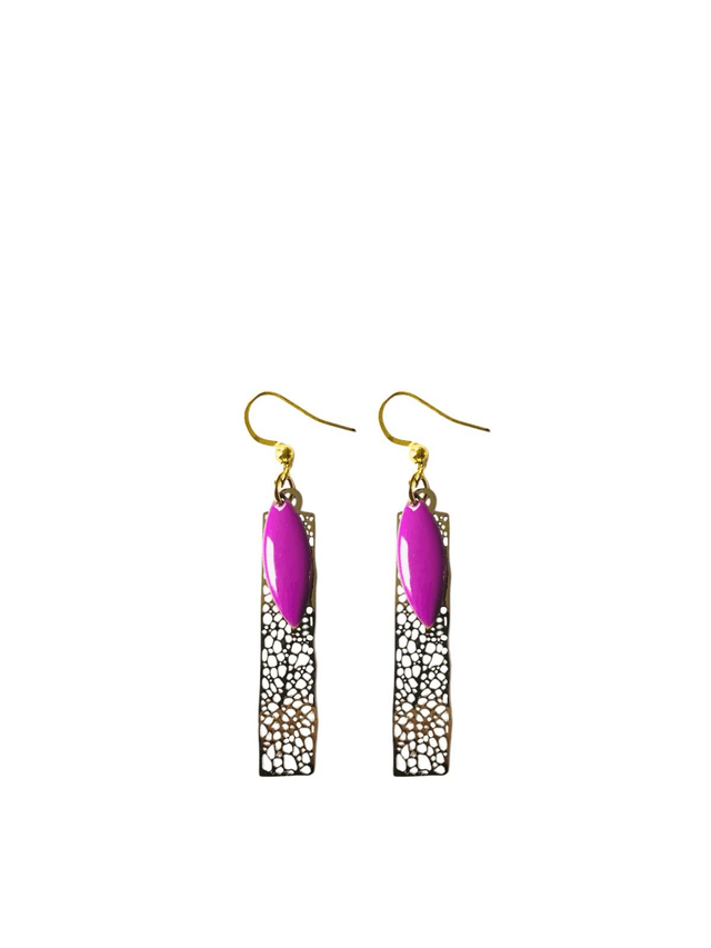 Boucles d'oreilles dorées BINDOL