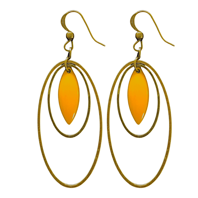 Boucles d&#039;oreilles bronze MAWU